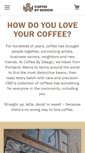 Mobile Screenshot of coffeebydesign.com